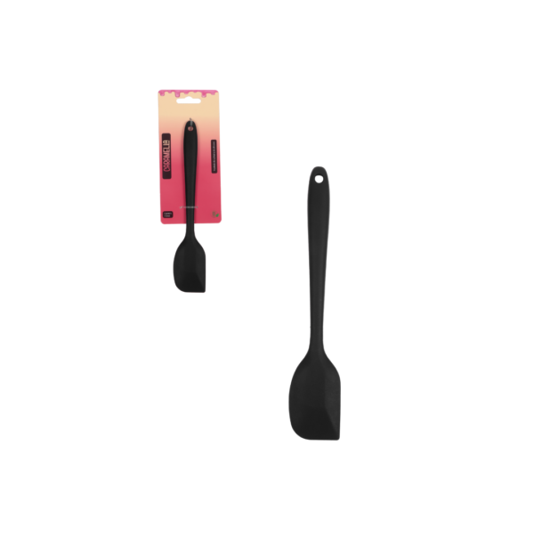ESPÁTULA CULINÁRIA PÃO DURO SILICONE BLACK