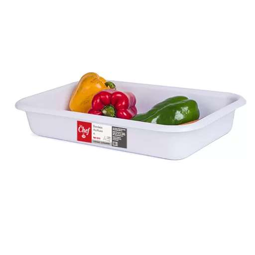 BANDEJA MULTIUSO BRANCA 6L