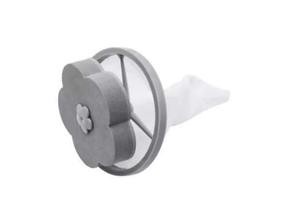 COLETOR DE PELOS PARA MÁQUINA DE LAVAR FLOR PLÁSTICO